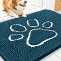 Smiry Dog Door Mat for Muddy Paws, Absorbent Dirt Trapper Non Slip Quick Dry by Smiry