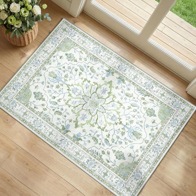 Area Rugs 2'6''x4' Kitchen Rugs Entry Rug Small Rugs by RELEANY