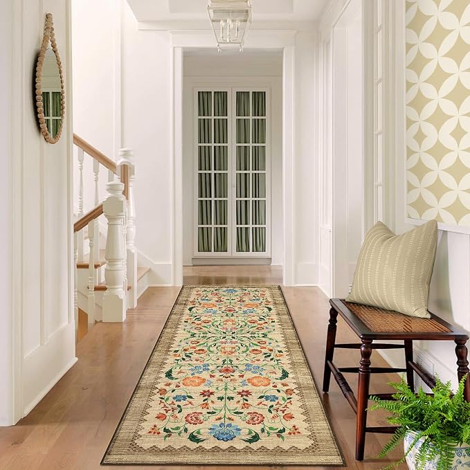 GarveeHome Floral Rug 2.5x8 Runners - Image 3