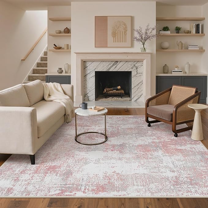 BEIMO Area Rugs 6x9 for Living Room Bedroom, Modern Abstract Machine Washable - Image 2