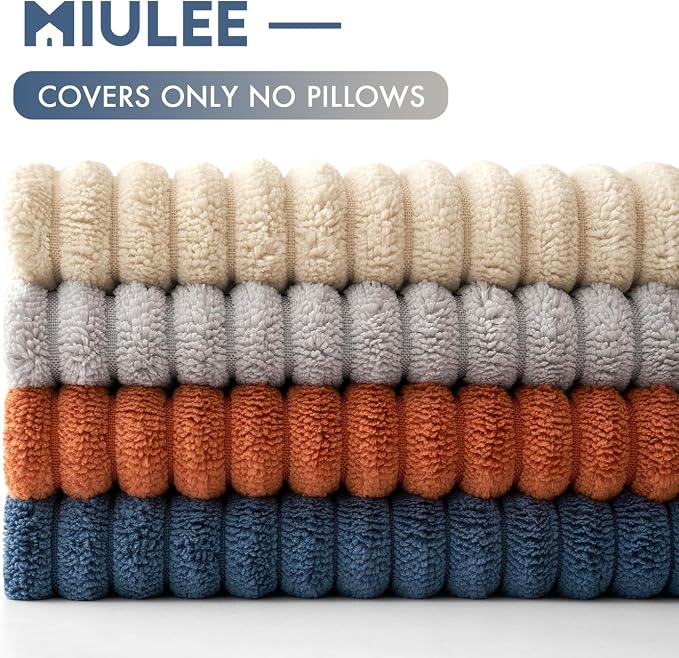 MIULEE Boho Farmhouse Throw Pillow Covers 18x18 Inch Set of 4 Summer Mordern - Image 6