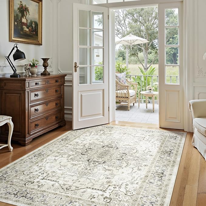 Lofus 5x7 Area Rugs for Living Room, Washable Area Rug, Rugs for Bedroom - Image 2