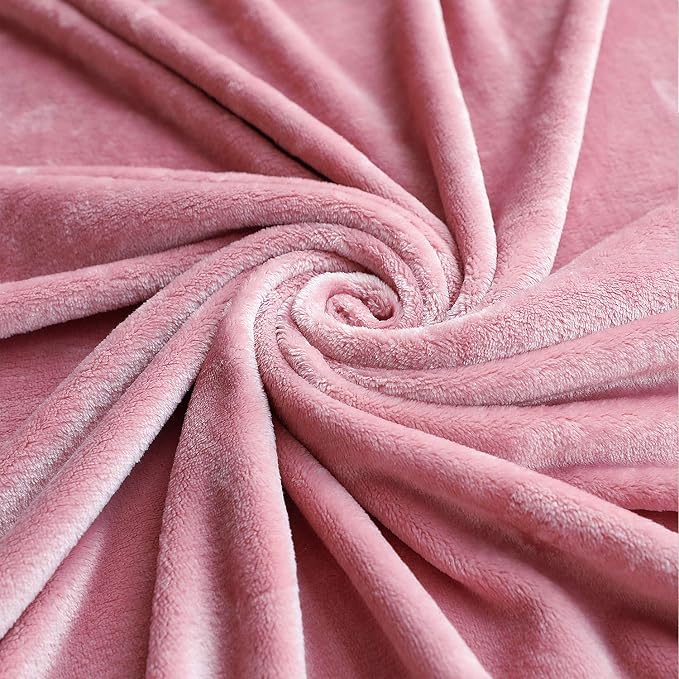 TASTHROW Large Flannel Fleece Throw Blanket, 90×90 Inch - Image 5