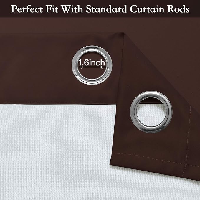 SimpleHome Ombre Room Darkening Curtains - Image 3
