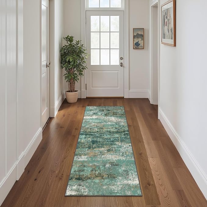 Runner Rug for Hallway Kitchen, 2x6 Machine Washable Runners Rug for Entryway - Image 2