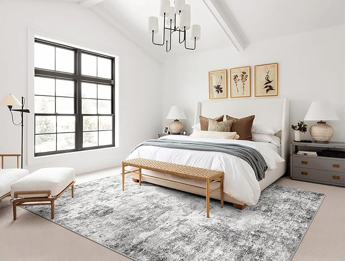 UERMEI 10x12 Area Rug Living Room Rugs - Image 5