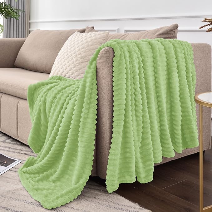 BEDELITE Sage Green Throw Blanket - Image 8