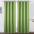 LEMOMO Light Green Thermal Blackout Curtains/52 x 95 Inch/Set of 2 Panels Room by Lemomo