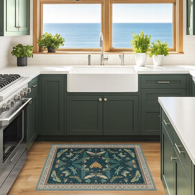 Hazo Haus Emerald Green Entry Rugs - Image 8