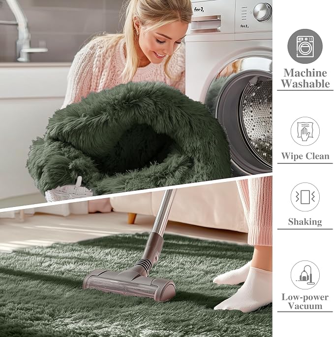 OLANLY 6x9 Machine Washable Large Area Rugs - Image 2