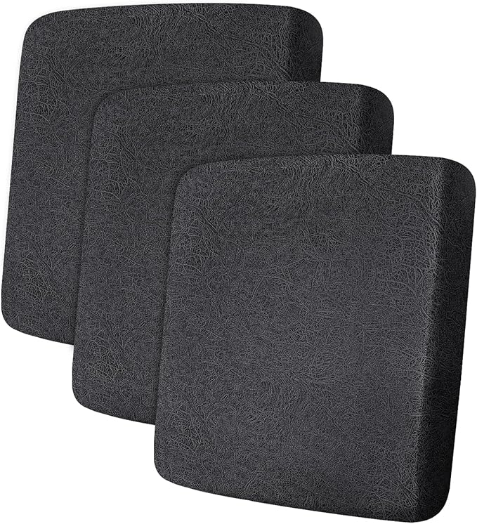 Leather Look Couch Cushion Covers Sofa Seat Slipcovers Sets Couches Furniture by ANARACHON
