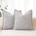 HPUK Fall Chenille Soft Throw Pillow Covers 18x18 Set of 2, Accent Cushion by HPUK