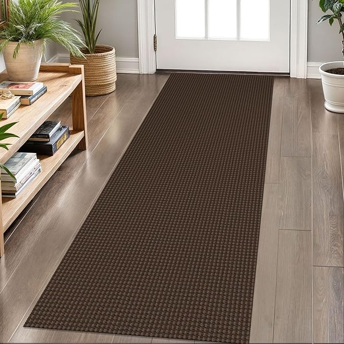 KOZYFLY Runners for Hallways 2x6 ft Washable Kitchen Runner Non Slip Rubber by KOZYFLY