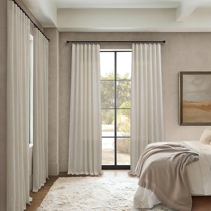 Flax Linen Curtains 84 Inch Length - Image 6