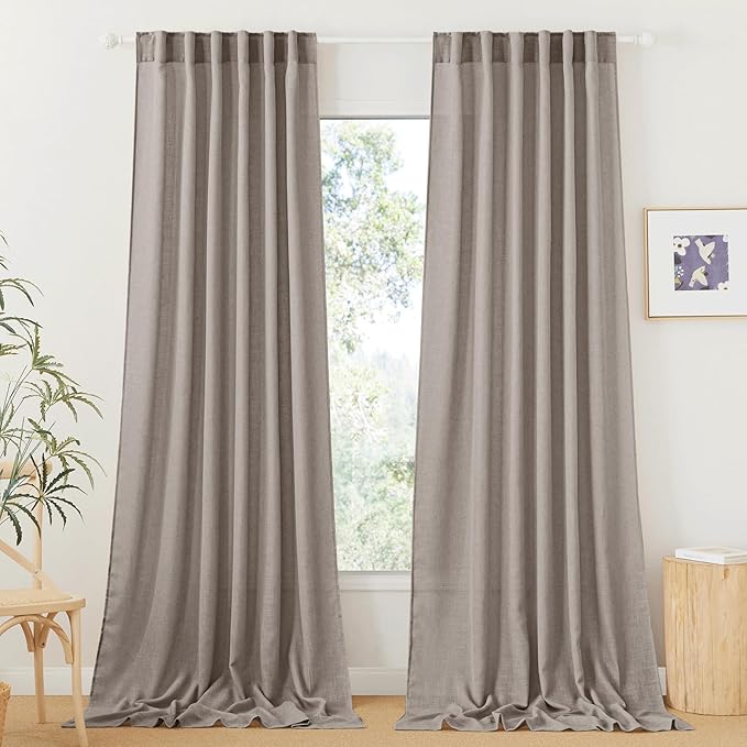 RYB HOME Extra Long Sheer Curtains by RYBHOME