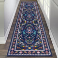HEBE Washable Hallway Runner Rug 2'x 8' Non Slip Kitchen Rugs Runner, Low Pile by HEBE