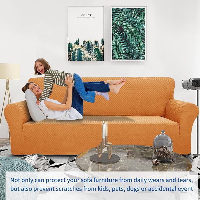 ZNSAYOTX 1 Piece Jacquard Couch Covers - Image 2