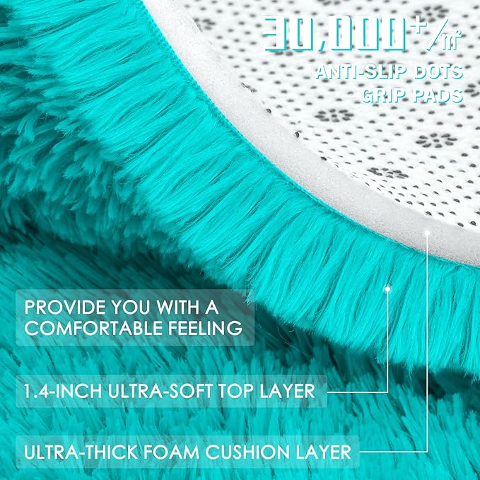 OLANLY 5x7 Machine Washable Large Area Rugs - Image 8