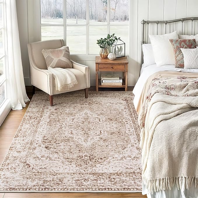 Lofus 3x5 Area Rugs for Living Room, Machine Washable Area Rug, Soft Small Rugs by Lofus