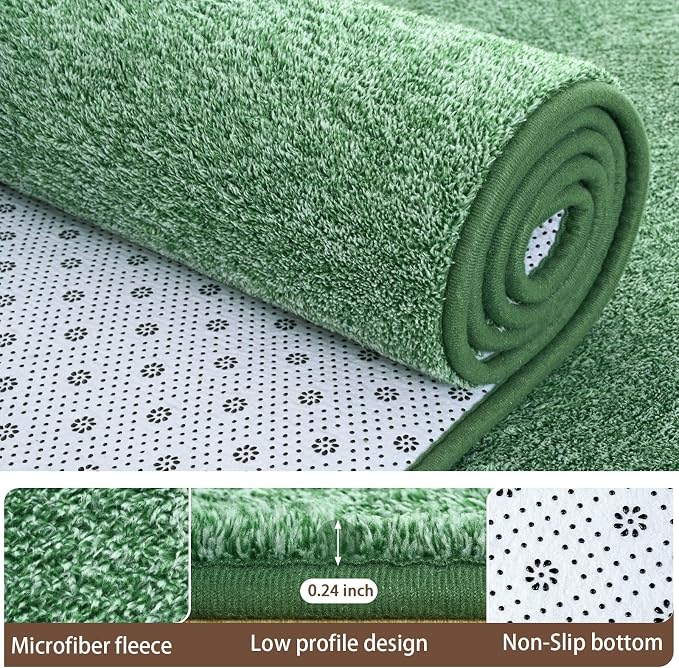 AROGAN Small Washable Area Rugs - Image 3