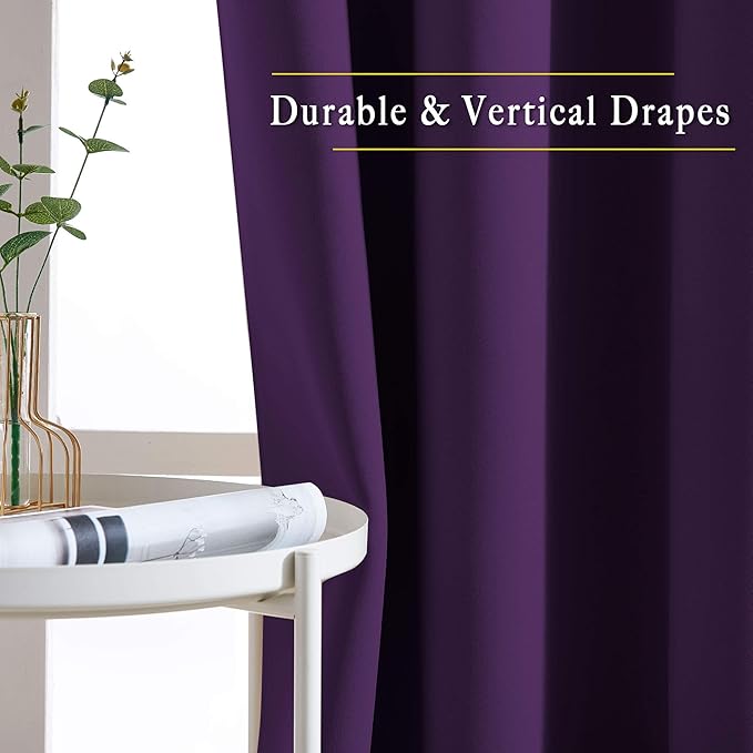 NICETOWN Blackout Curtains for Living Room - Image 3