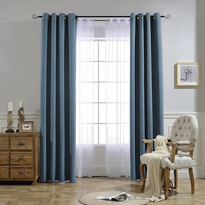 NICETOWN Blackout 72 inch Curtains - Image 7