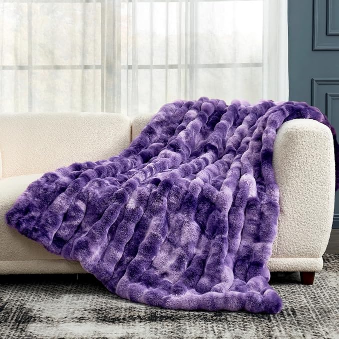 Cozy Bliss Faux Fur Throw Blanket - Image 7