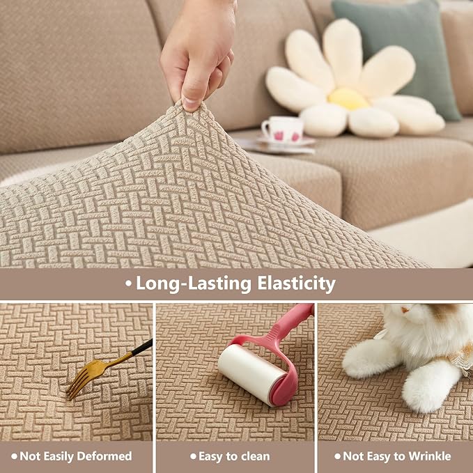 Couch Cushion Covers for Sofa Couch Covers Wear-Resistant Universal Sofa Cover - Image 7