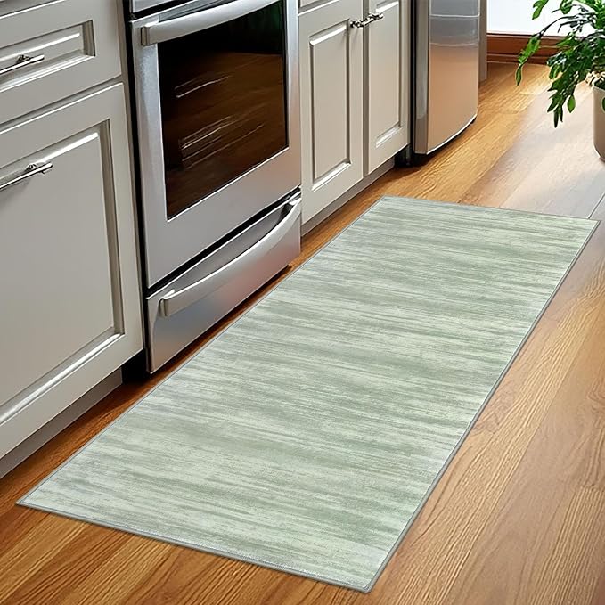 KOZYFLY Kitchen Runner Rug for Hallway Non-Slip Modern Abstract Runner Rug 2x5 - Image 3