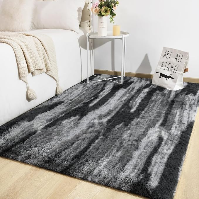 TWINNIS Super Soft Shaggy Rugs Fluffy Carpets, 5x8 Feet, Indoor Modern Plush - Image 7