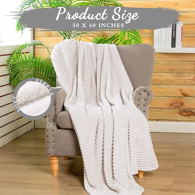 Buryeah 24 Pcs Flannel Throw Blanket Bulk 50 x 60 in Sleepover Blanket Outdoor - Image 2