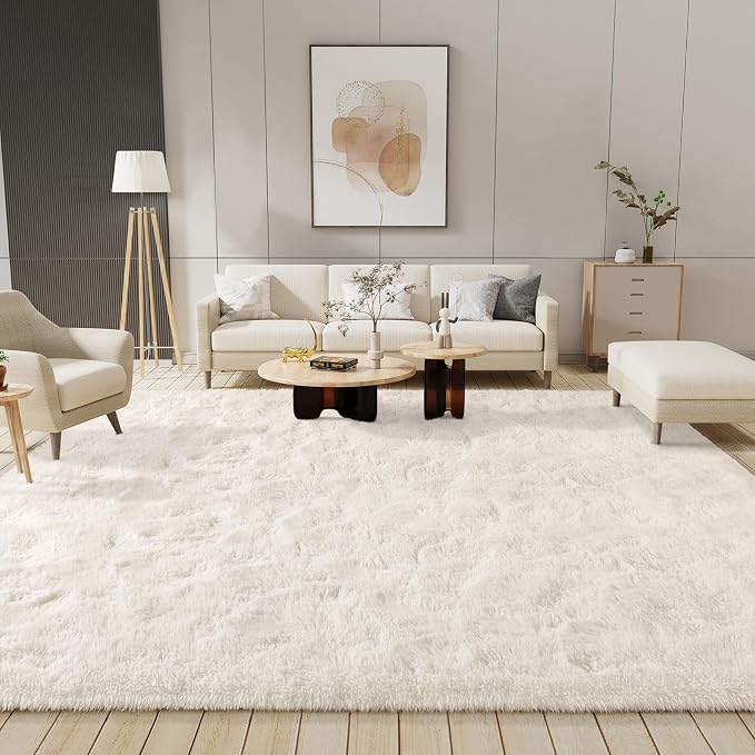 LOCHAS Ultra Soft Indoor Modern Area Rugs Fluffy Living Room Carpets - Image 4