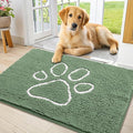 Smiry Dog Door Mat for Muddy Paws, Absorbent Dirt Trapper Non Slip Quick Dry by Smiry