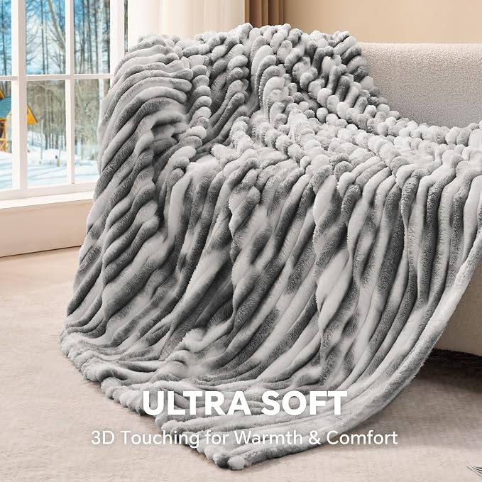 BEDELITE Fleece Throw Blanket for Couch - Image 7