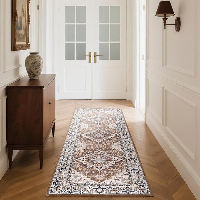 Lofus 2x6 Runner Rug for Hallways, Washable Kitchen Rugs, Non-Slip Rugs for - Image 3