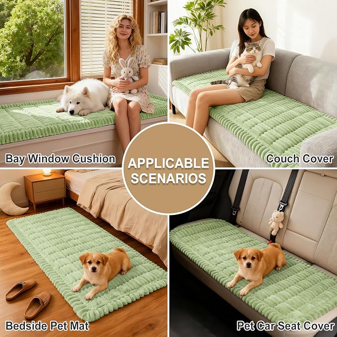 hyha Couch Covers for Dogs Washable, Non Slip Plush Dog Sofa Protectors - Image 4