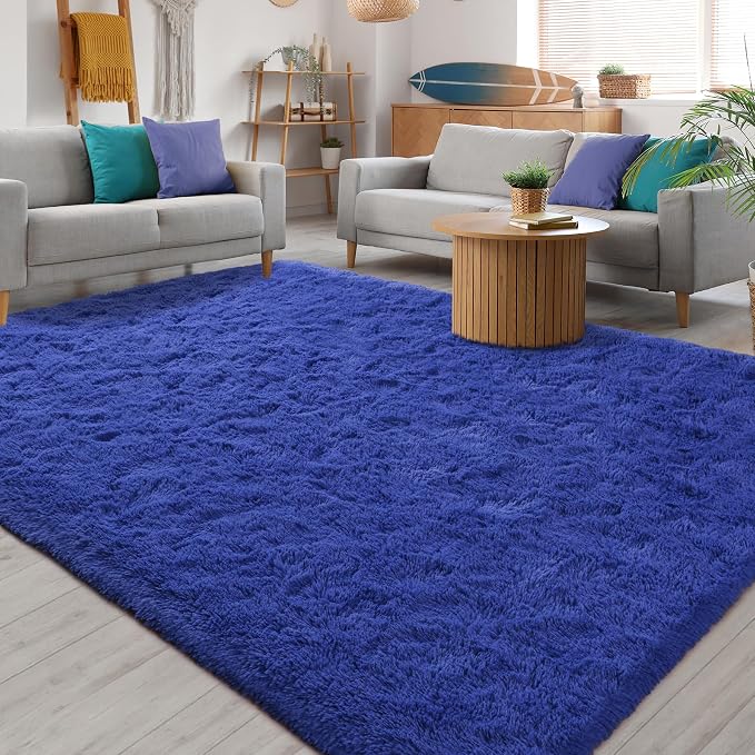 Chicrug Soft Area Rugs for Bedroom Living Room Plush Fluffy Rug 4x6 Feet - Image 7