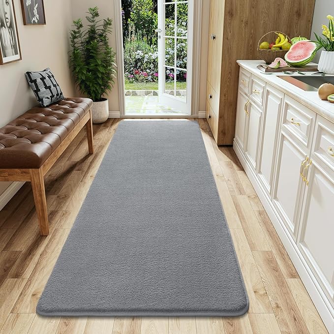 AROGAN Shag Runner Rug for Hallways, 2x6 Feet Washable Rugs by AROGANAREARUG