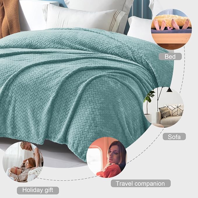 Exclusivo Mezcla Fleece King Size Blanket - Image 3