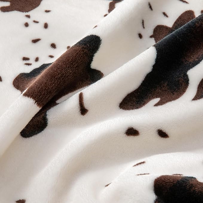 BEDELITE Cow Print Throw Blanket - Image 4
