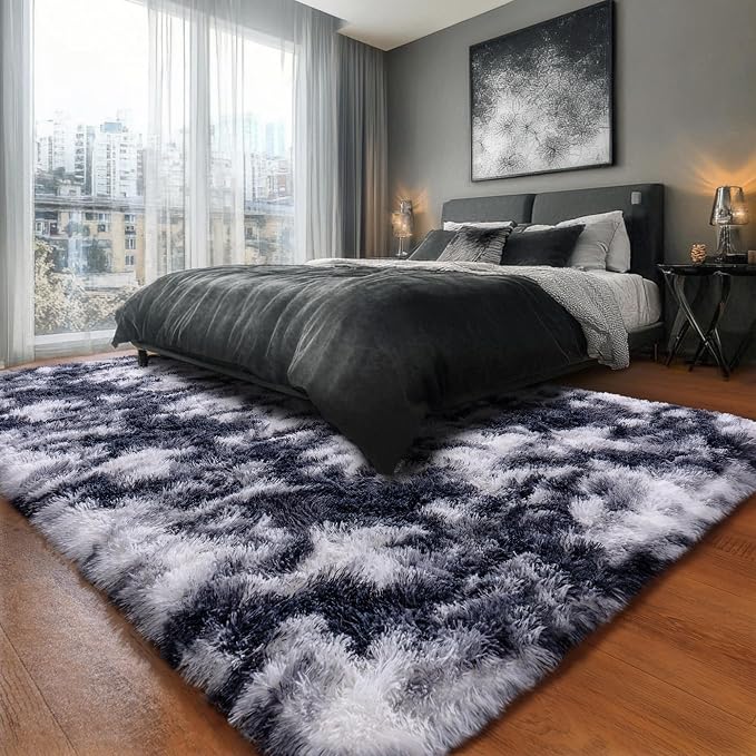 Rugs for Living Room 10x14, Soft Shaggy Modern Shag Area Rug for Bedroom - Image 5