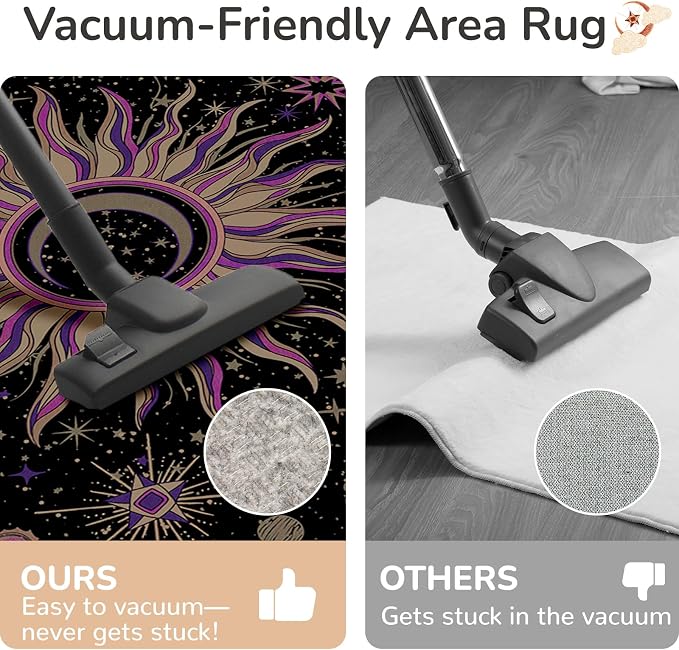 Vacuum-Friendly, 2x6 Washable Area Rug - Image 5