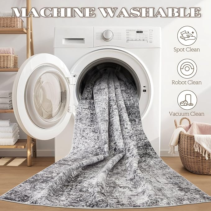 DMOYEST Square Area Rug Living Room Rugs - Image 5