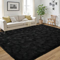LOCHAS Ultra Soft Indoor Modern Area Rugs Fluffy Living Room Carpets by LOCHAS