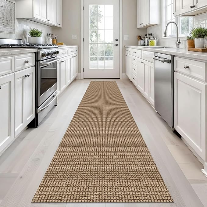 KOZYFLY Long Runners for Hallways 2x12 ft Washable Kitchen Runner Non Slip - Image 2
