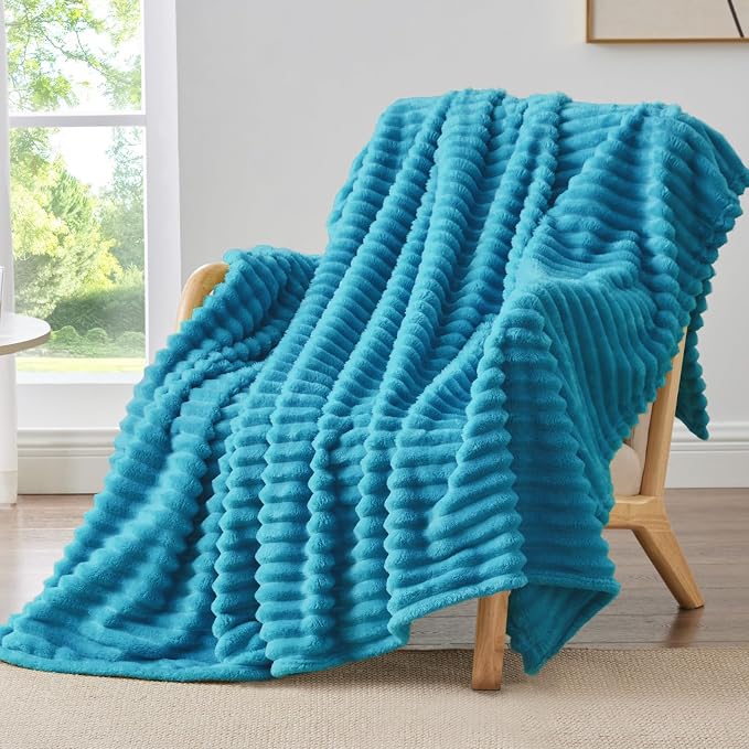 BEDELITE Fleece Throw Blanket for Couch by BEDELITE