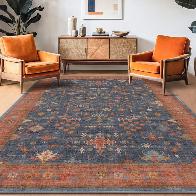 Hazo Haus 6x9 Dining Room Rugs for Under Table - Image 3