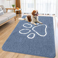 Smiry Dog Door Mat for Muddy Paws, Absorbent Dirt Trapper Non Slip Quick Dry by Smiry