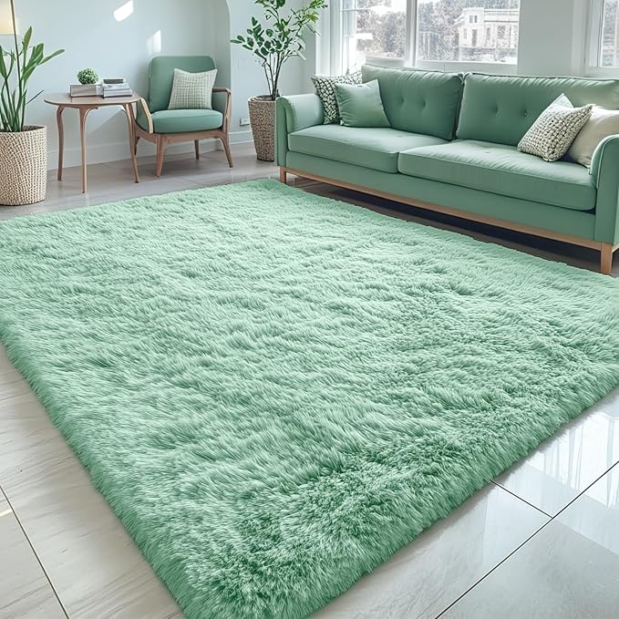 OLANLY 5x7 Machine Washable Large Area Rugs by OLANLY