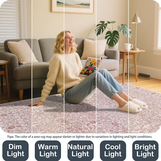 Washable 2'6" x 8' Runners for Hallways, Non Slip Long Floor Runner for Kitchen - Image 5